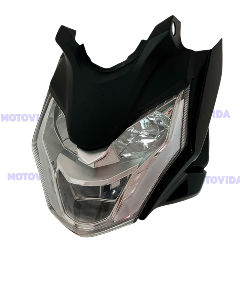 Foco del completo de honda cb190 negro