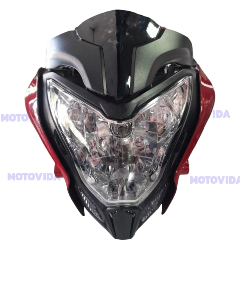 Foco pulsar200 NS completo rojo