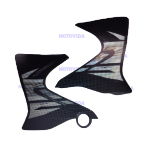 Cobertores de tanque XTZ125/RTZ150 negro