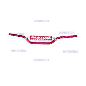 Timon renthal aluminio rojo