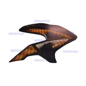 Kit de tapaderas de tanque KMF200/ZX150L Naranja 