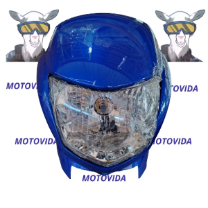 Carena con foco honda NEO110 azul