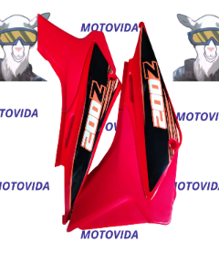 Kit de tapaderas completas XM200Z rojo