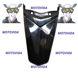 Cola supermoto negro brillo
