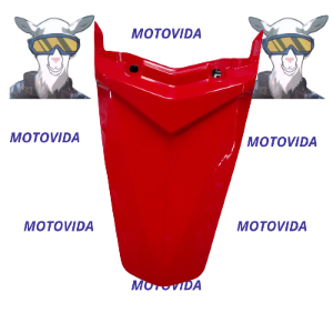 Cola supermoto roja
