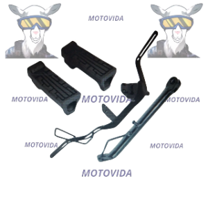 Base de estribos ybr125 completa