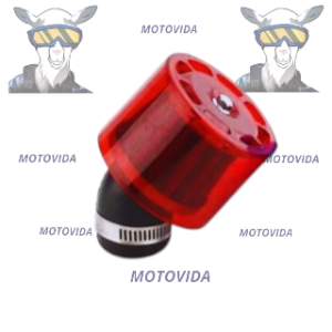 Filtro de aire intec vidrio rojo