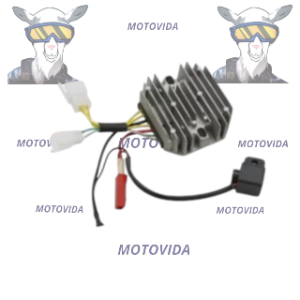 Regulador de voltaje mototaxi con condenzador
