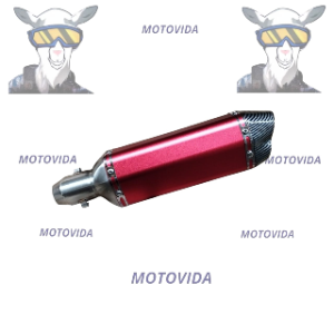 Bazuca AKRAPOVIC tipo lazer rojo