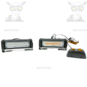 Luz superled con control 2 pcs amarillo