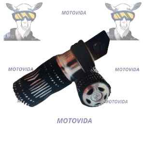 Estribos de aluminio M46 negro