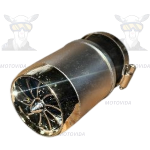 Filtro de aire con ventilador gris