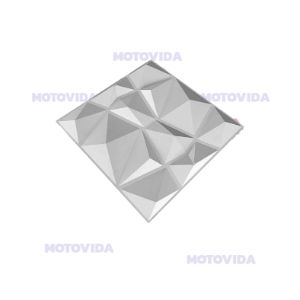 Plastico ceramica para pared blanco