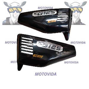 Kit de tapaderas cg125/FT125/KB150 negro