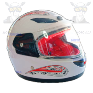 Casco niño blanco