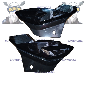 Kit de tapaderas pulsar180 negro