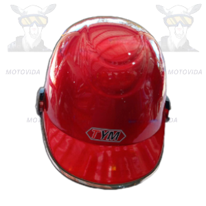Casco pandillero rojo