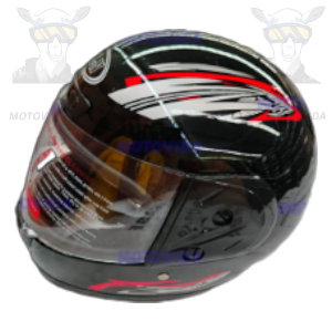 Casco redondo economico negro