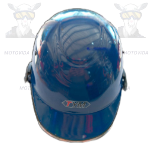 casco pandillero azul
