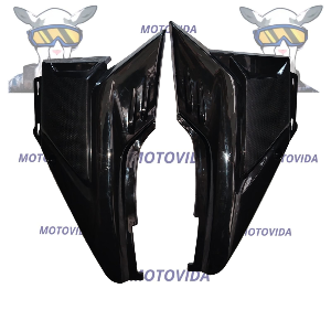 Kit de tapaderas KMF200/ZX150L negra