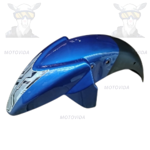 Guardafango delantero tvs apache azul