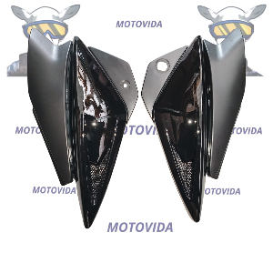 Kit de tapaderas pulsar135 negro