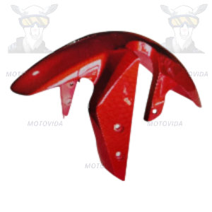 Guardafango del honda cb190 rojo