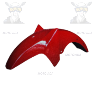 Guardafango del YBR125-Z rojo