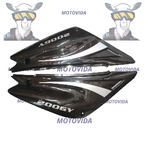 Kit de Tapaderas GXT/KMF200 negro
