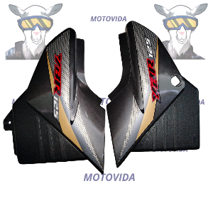 Kit de tapaderas YBR125 gris