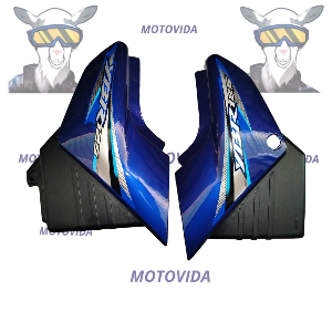 Kit de tapaderas YBR125 azul