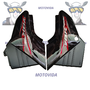 Kit de tapaderas YBR125 negro