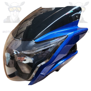 Carena con foco apache RTR160 azul