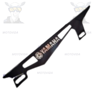 Cubrecadena aluminio yamaha negro