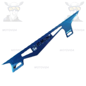 cubrecadena aluminio yamaha azul
