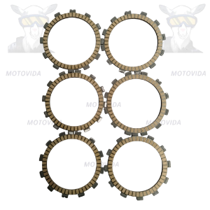 Kit de discos de clutch GXT/KMF/DR200/EN125/TS185 LOBOS