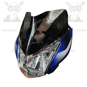 Carena con foco Discovery125/135 ST azul