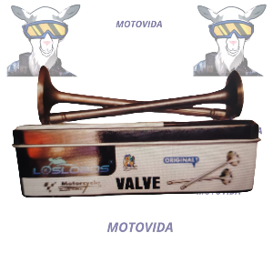 Kit de valvulas cg125/hj125/ft125 Lobos