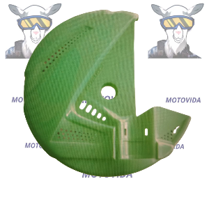 Protector para disco de freno verde