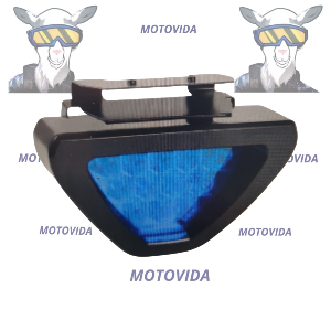 Stop led triangulo civic azul