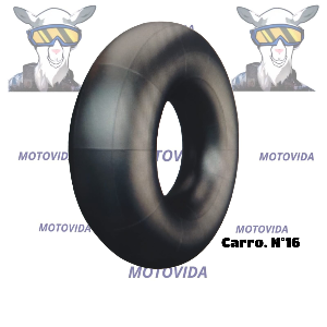 Neumatico para carro 700/750-16/N°16 valvula larga