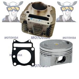 Kit de cilindro Mototaxi TVS KING modelo nuevo