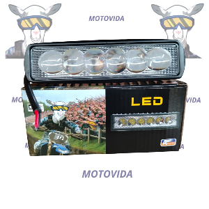 Barra led larga 6 puntos lupa