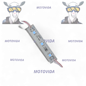 Cinta led 3 puntos azul