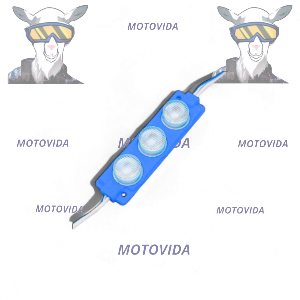 Cinta led 3 punto gruesa azul