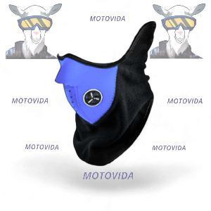 Protector de cara azul