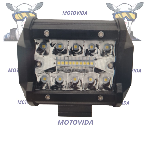 Barra led cuadrada 10 puntos con flacheo 