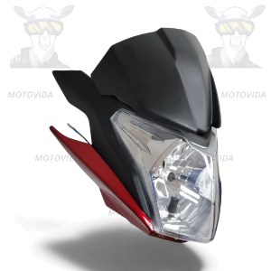 Carena completa con foco YBR125-Z rojo