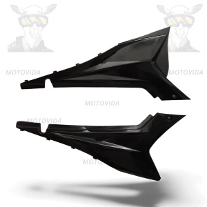 Kit de tapaderas GXT250R/KMF ZX250R negro