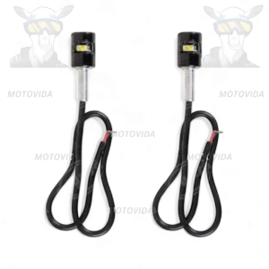 Kit de tornillos para placa con luz azul